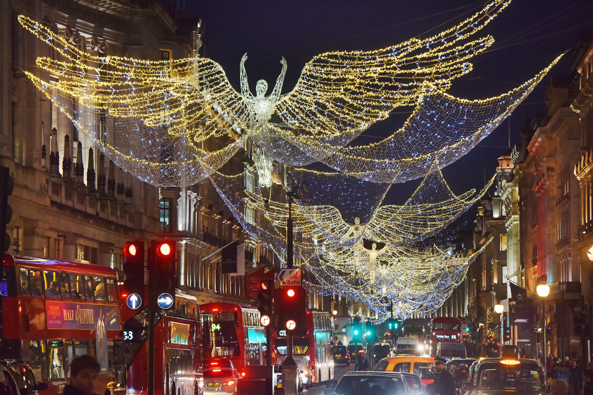 Christmas in London, England