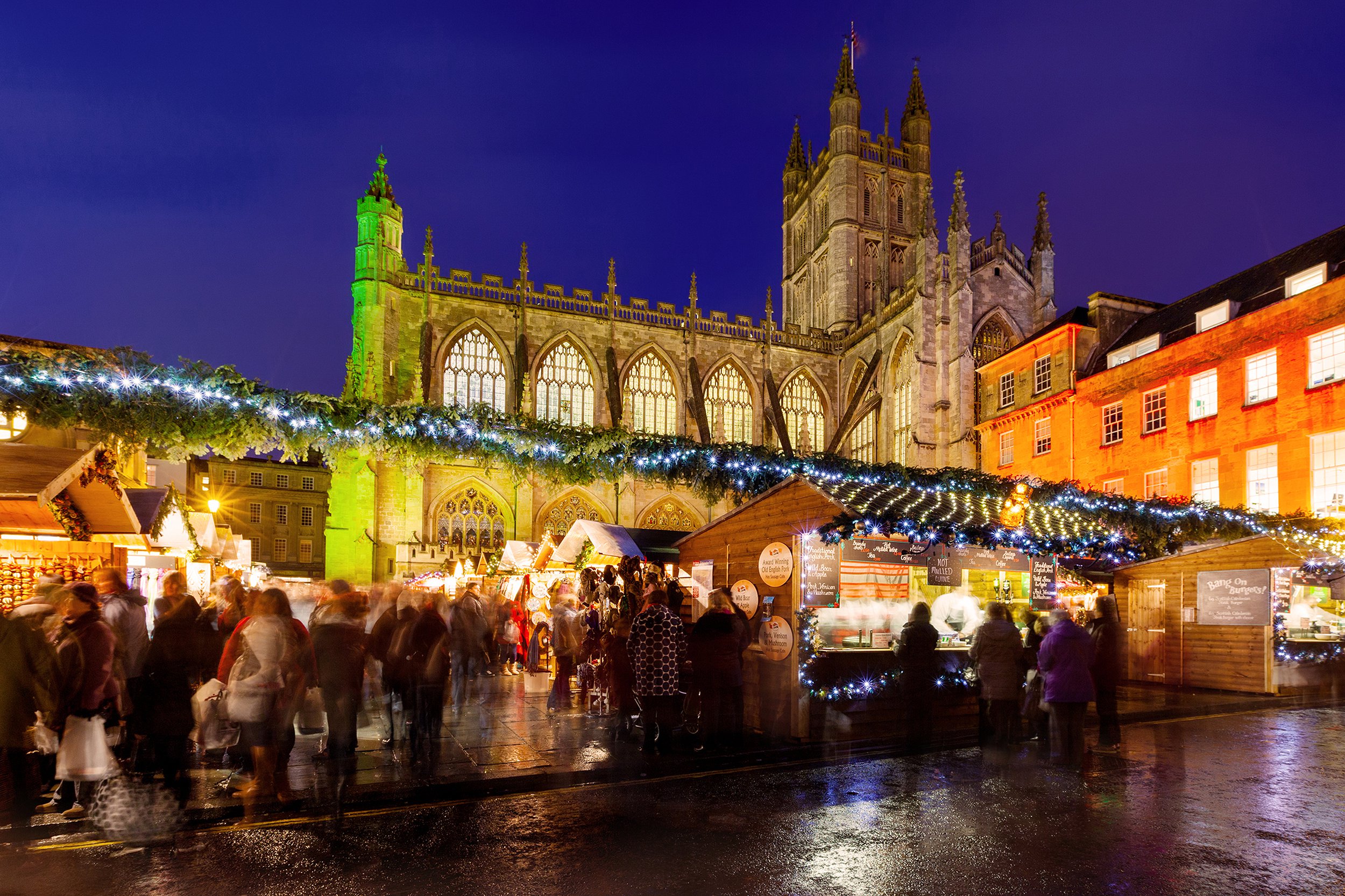 Christmas Market in Bath, England