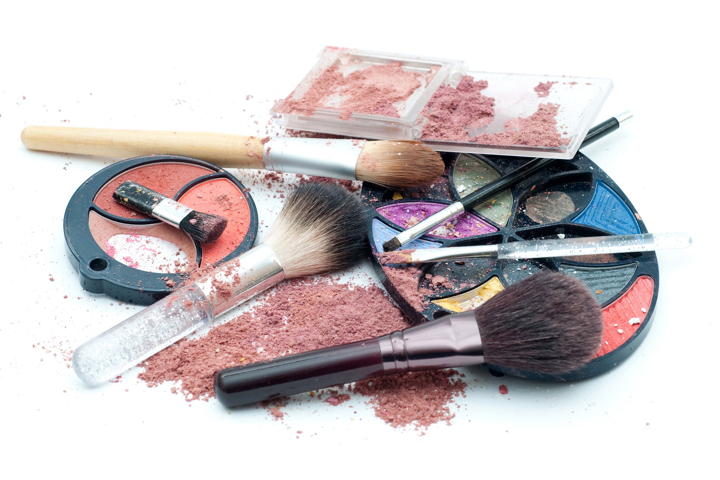 makeup mess