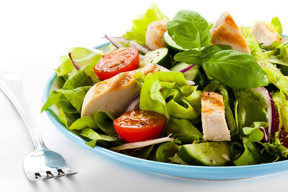 Grilled Chicken Greek Salad