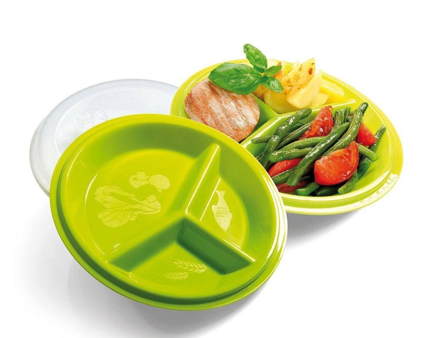 Precise Portions 2-Go Healthy Portion Control Plates