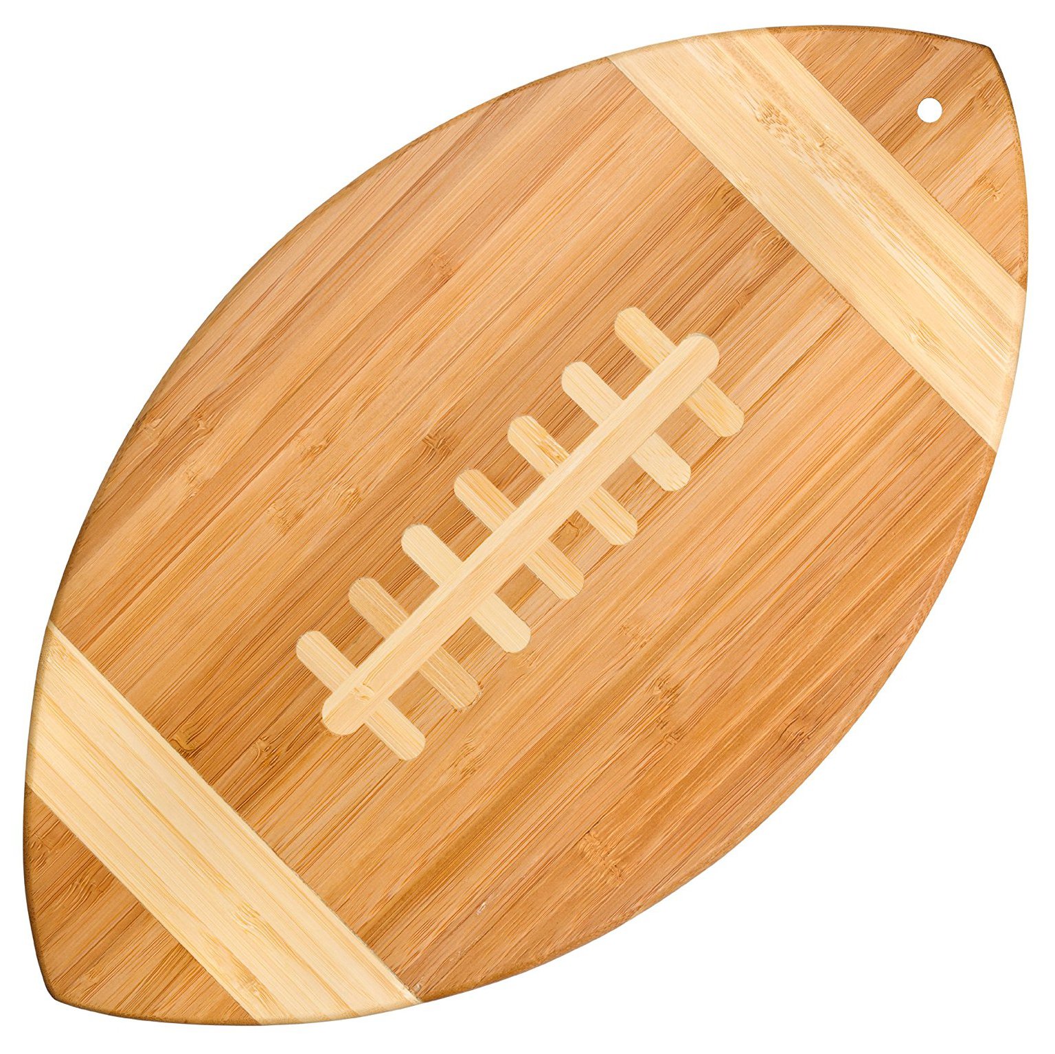 Totally Bamboo Football-Shaped Cutting Board