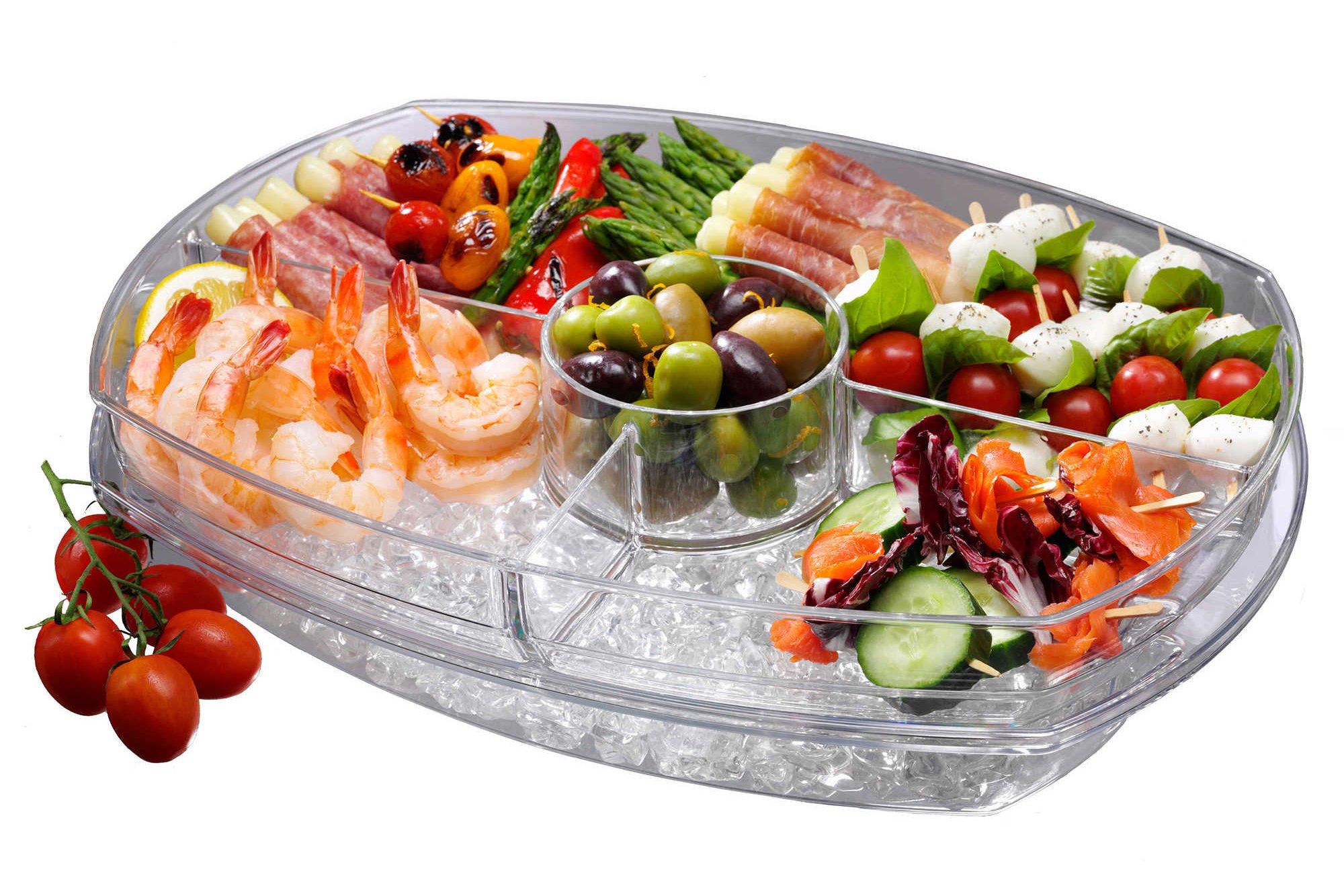 Prodyne Flip-Lid Appetizers on Ice Tray