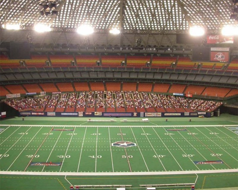 AstroTurf on Houston Astrodome Stadium