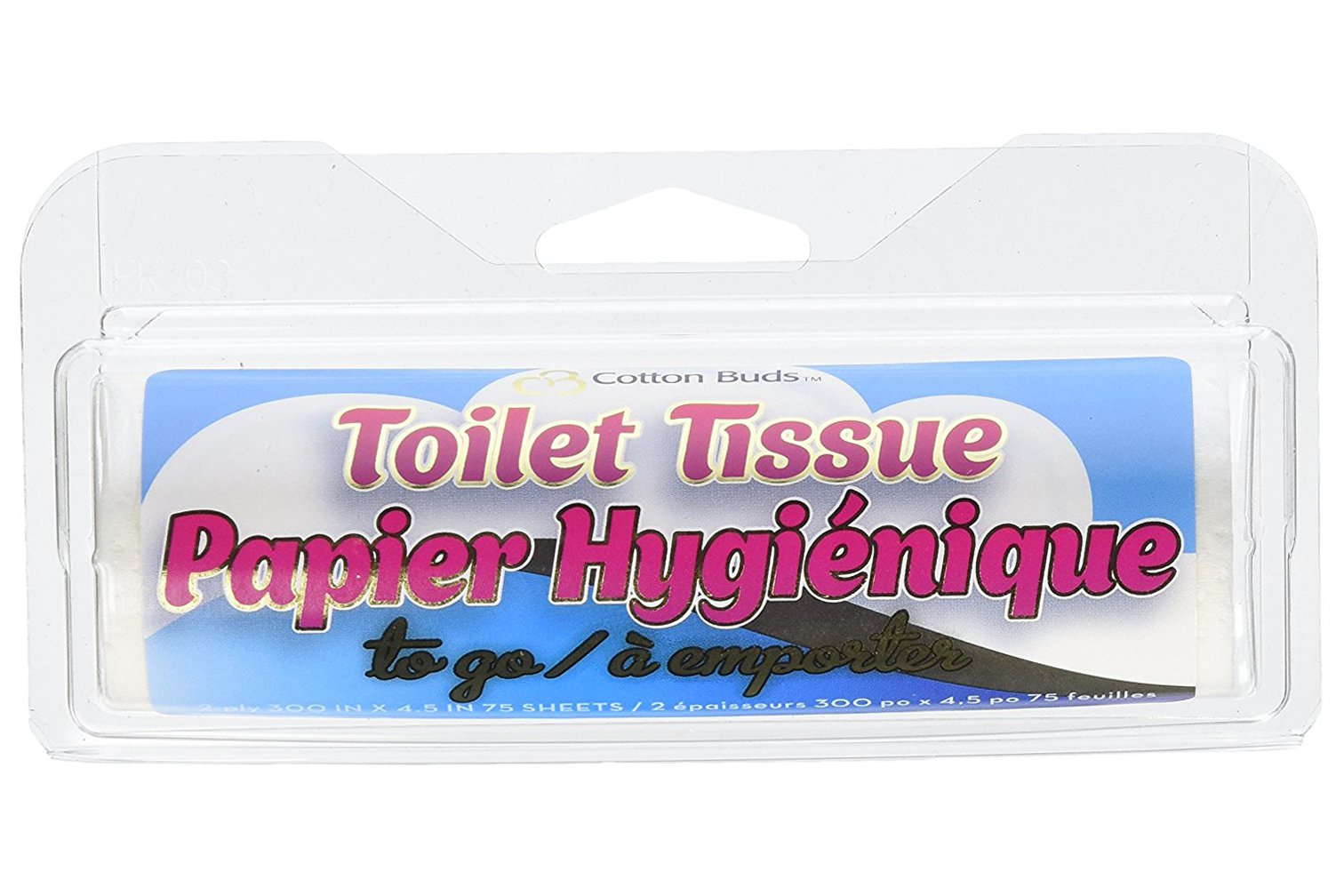 Cotton Buds Toilet Tissue To Go