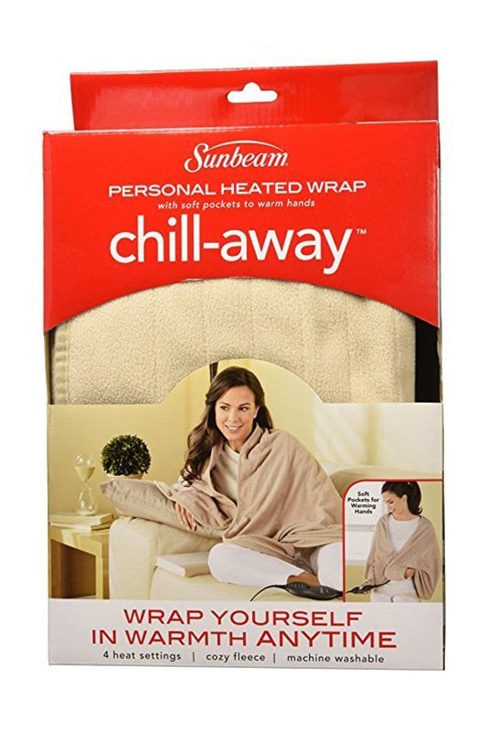 Sunbeam Chill Away Heated Fleece Wrap