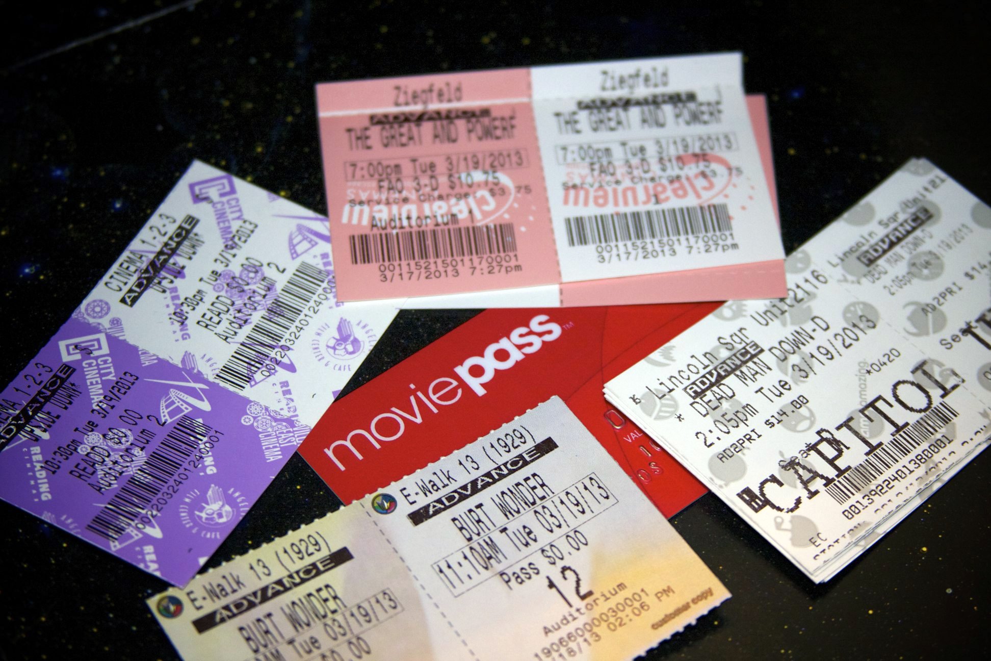 MoviePass and movie tickets