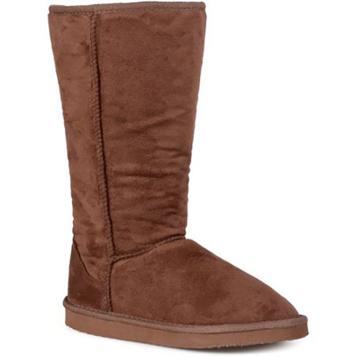 Brinley Co Ladies Faux Suede Boots