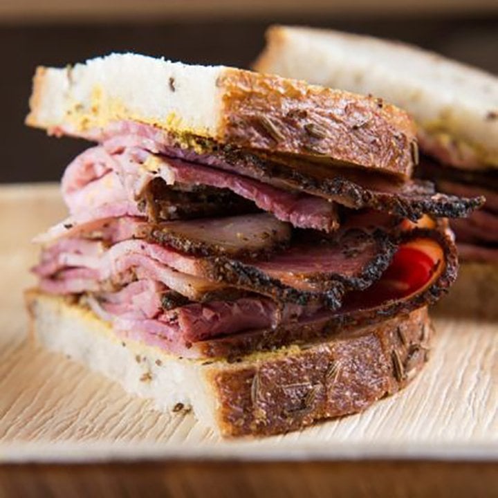 Pastrami sandwich