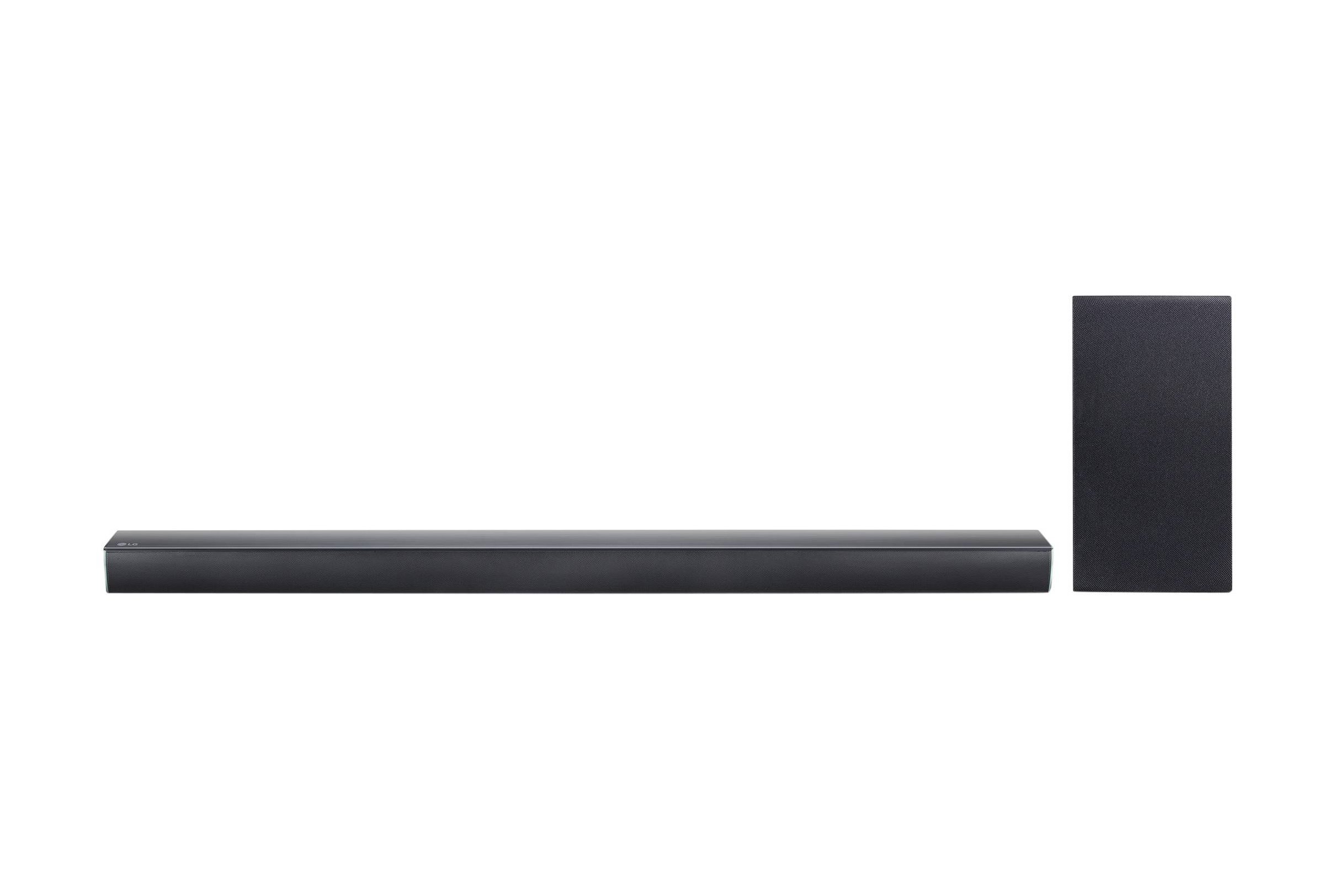LG Soundbar and Wireless Subwoofer
