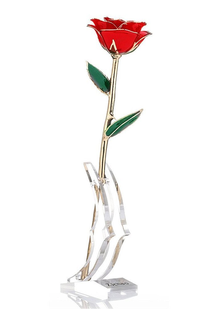 Gold-Dipped Rose