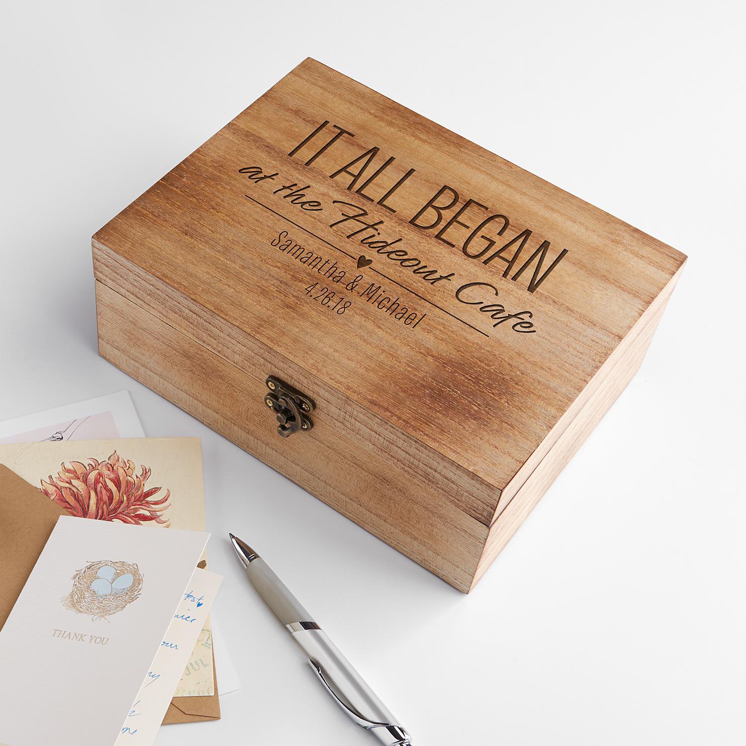 Where it All Began Memento Box