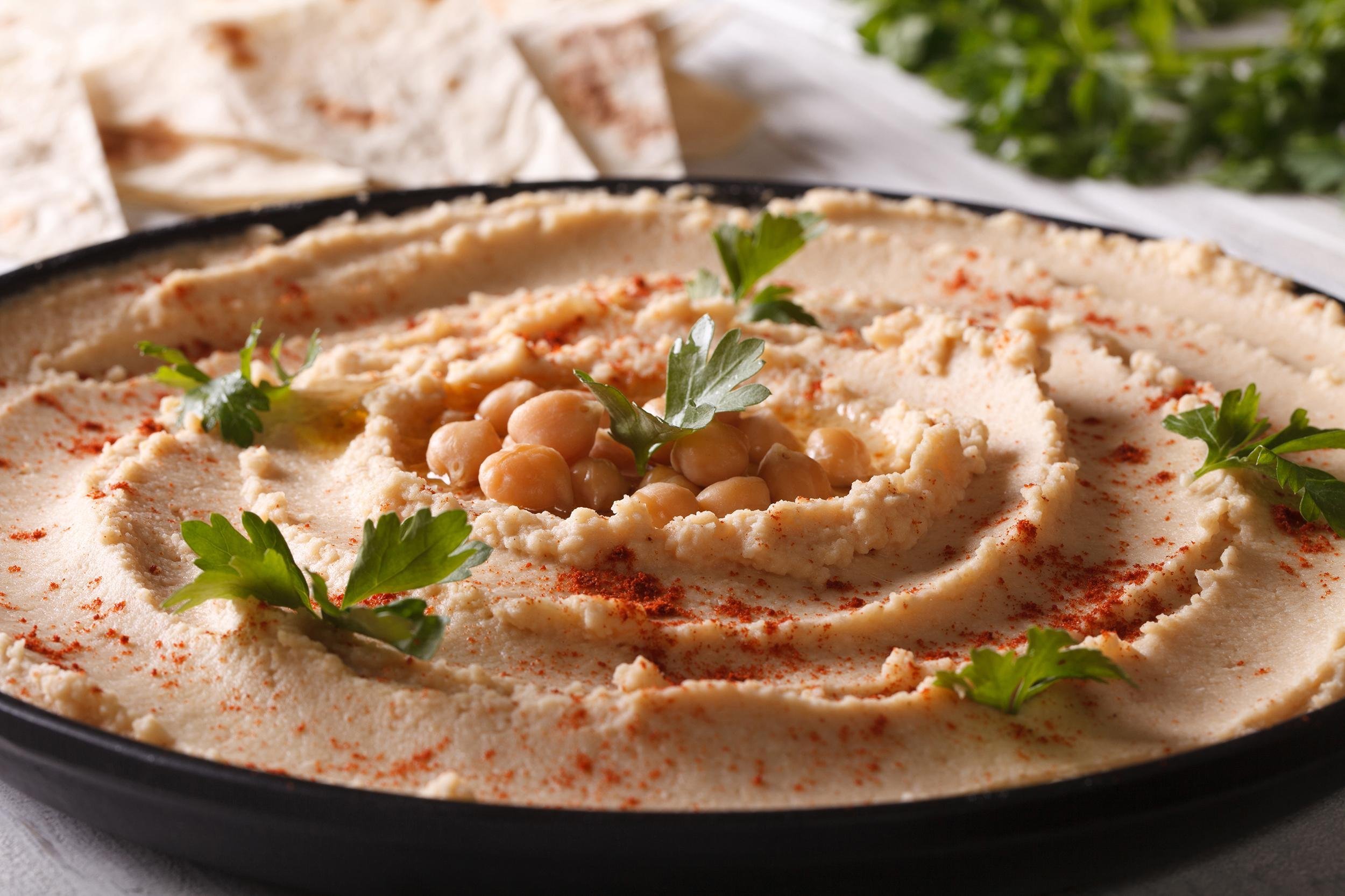 Paprika-Spiced Lemon Herb Dip and Lavash