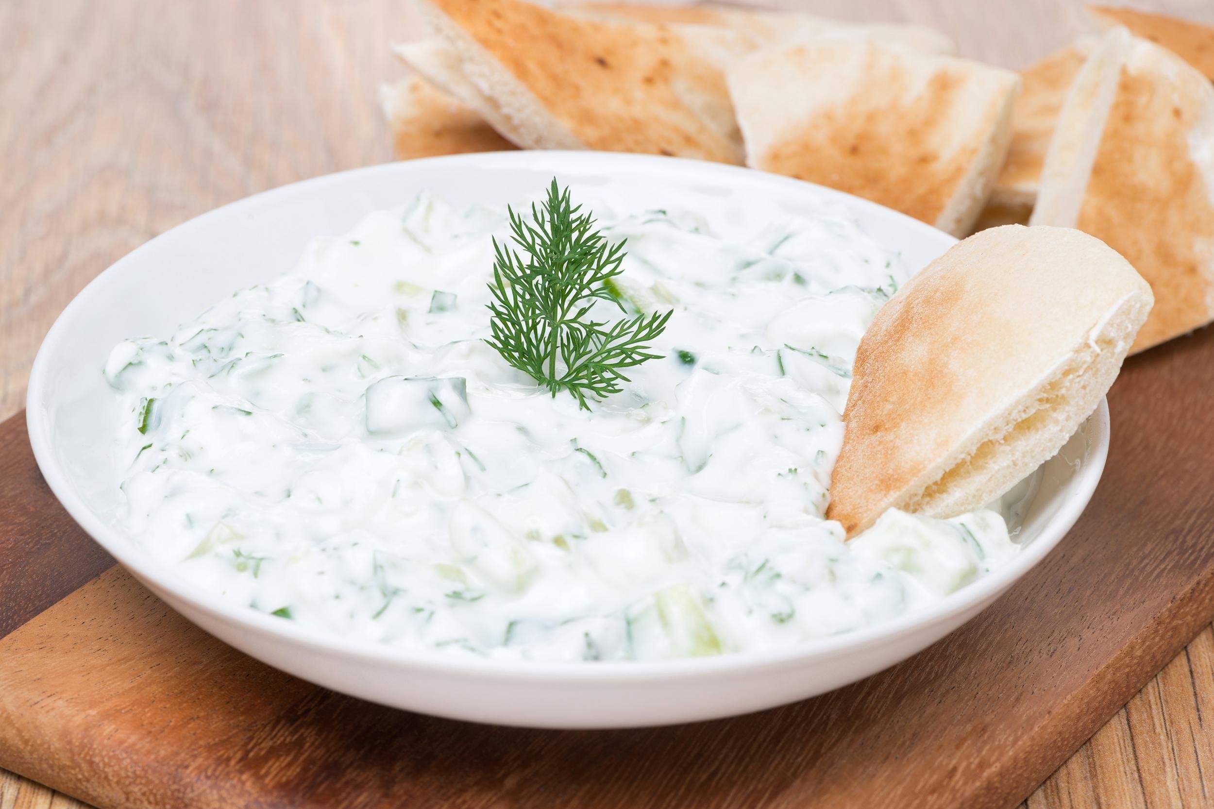 Tzatziki and Pita Chips