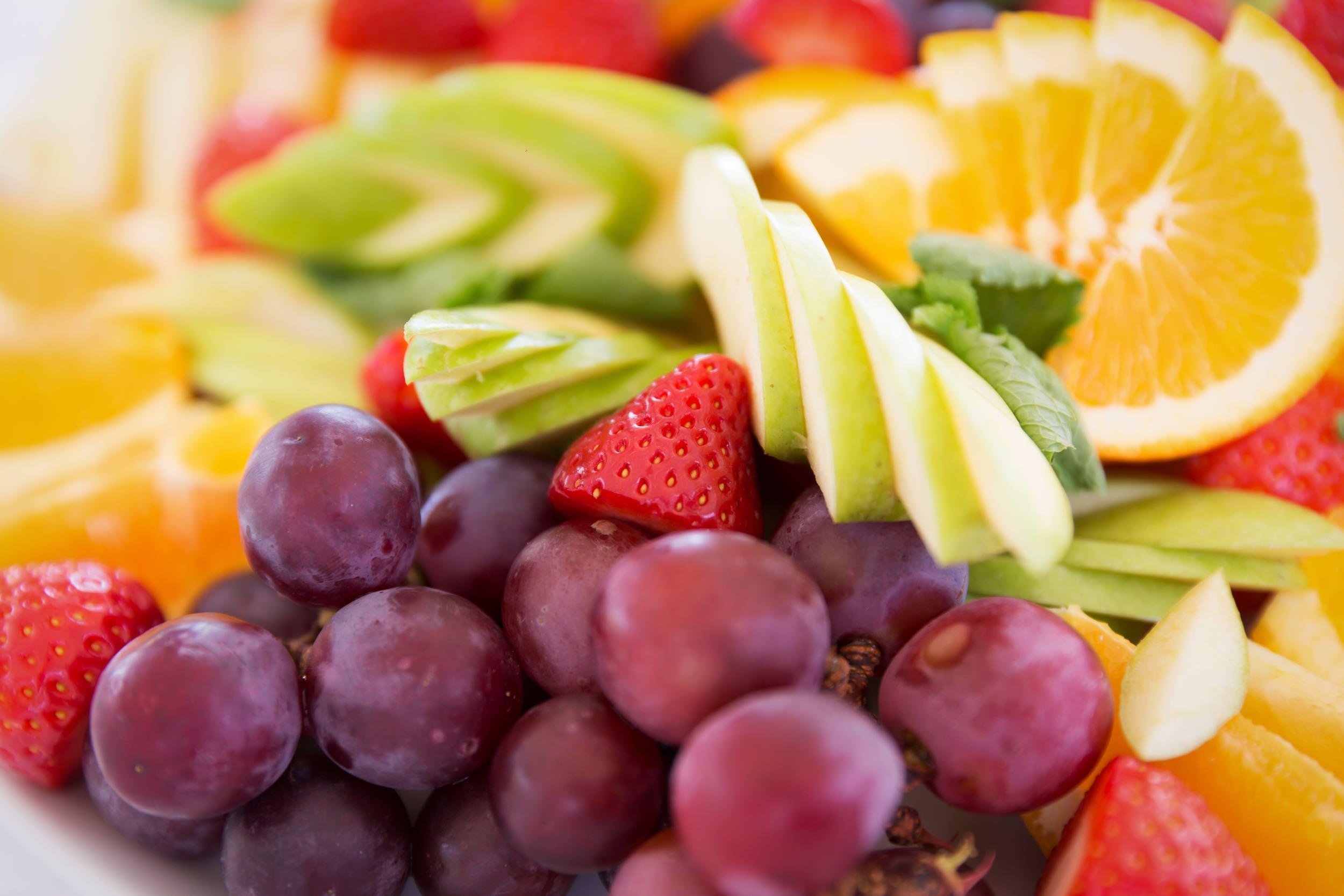 fresh fruit party plate