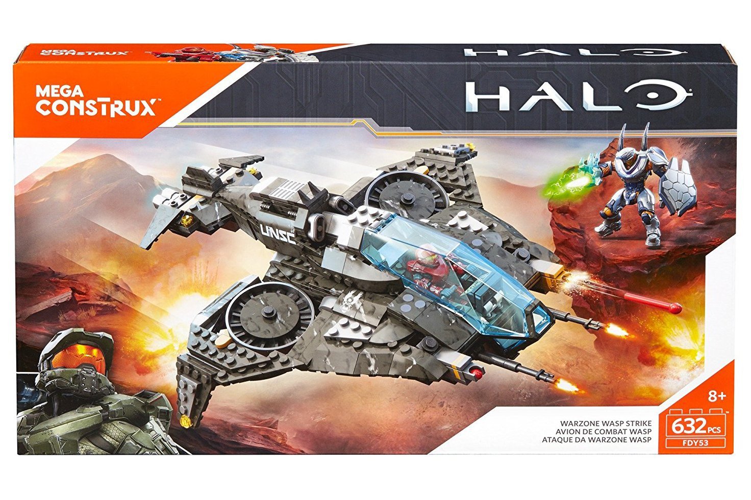 Mega Construx Halo Warzone Wasp Strike