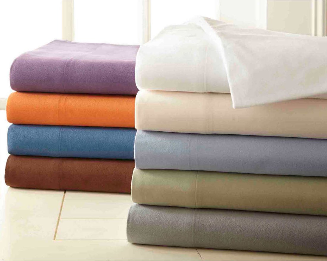 Micro Flannel Queen Sheet Set