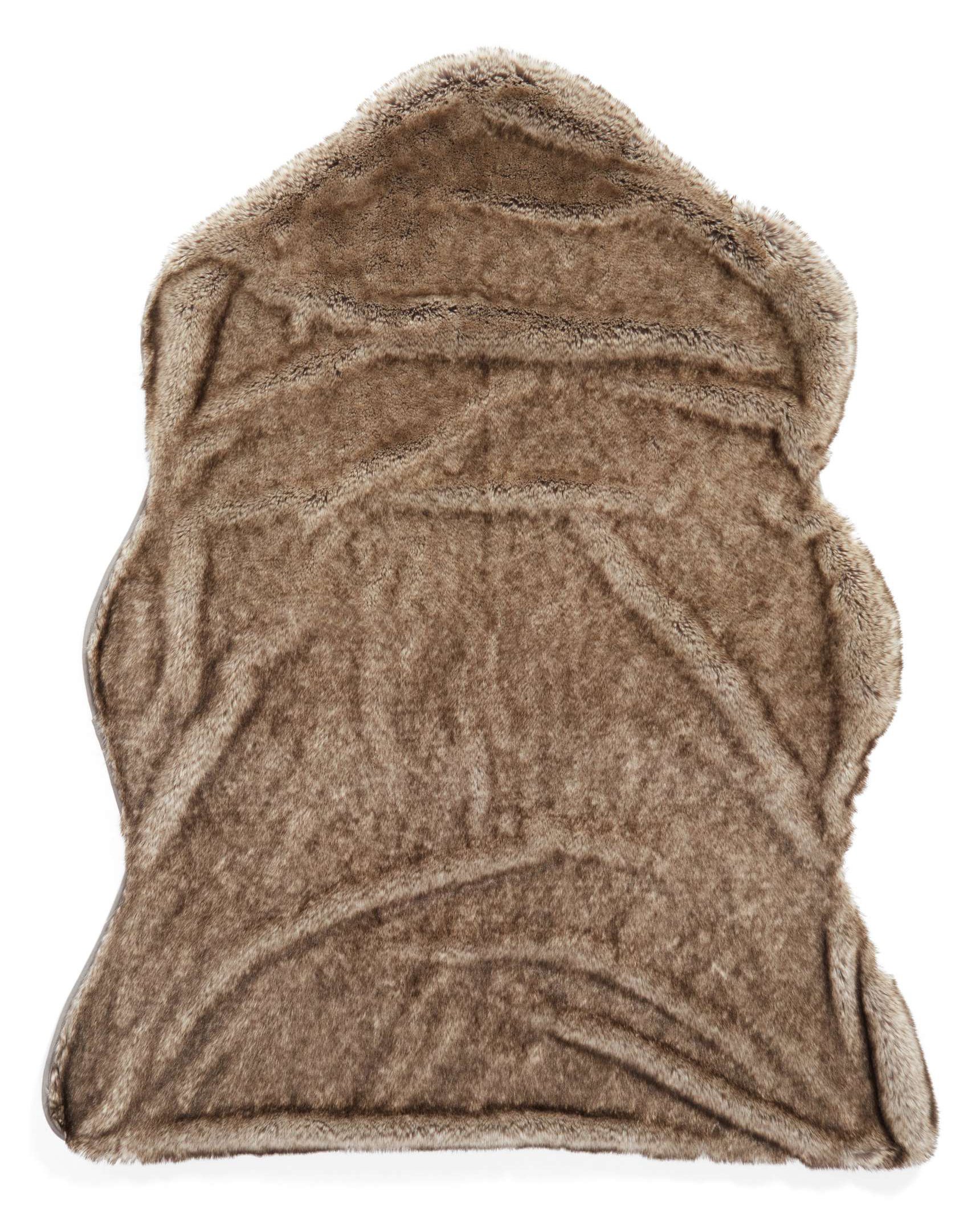 Nordstrom at Home Cuddle Up Fur Shaped Rug