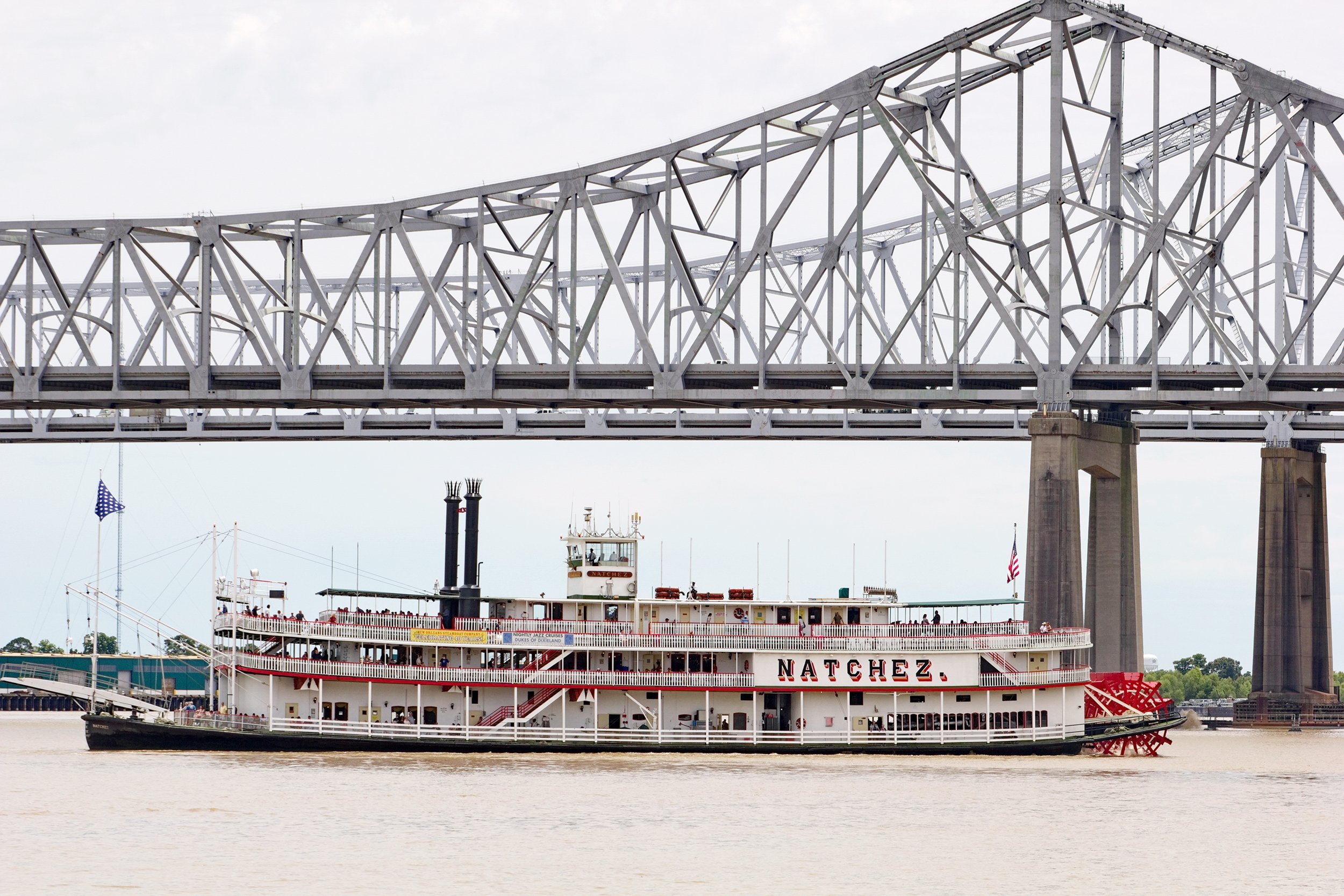 Natchez riverboat in New Orleans