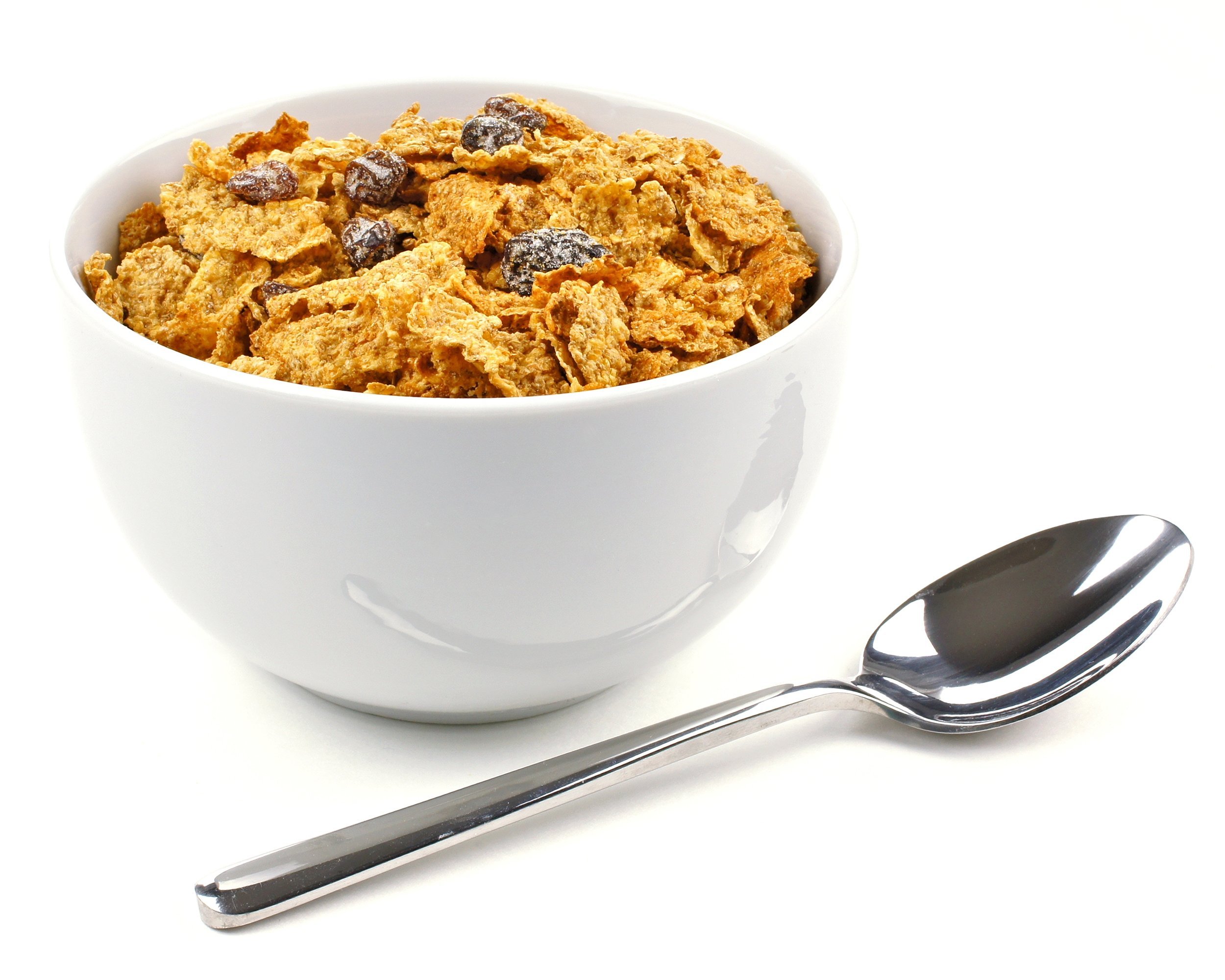 Raisin Bran in bowl