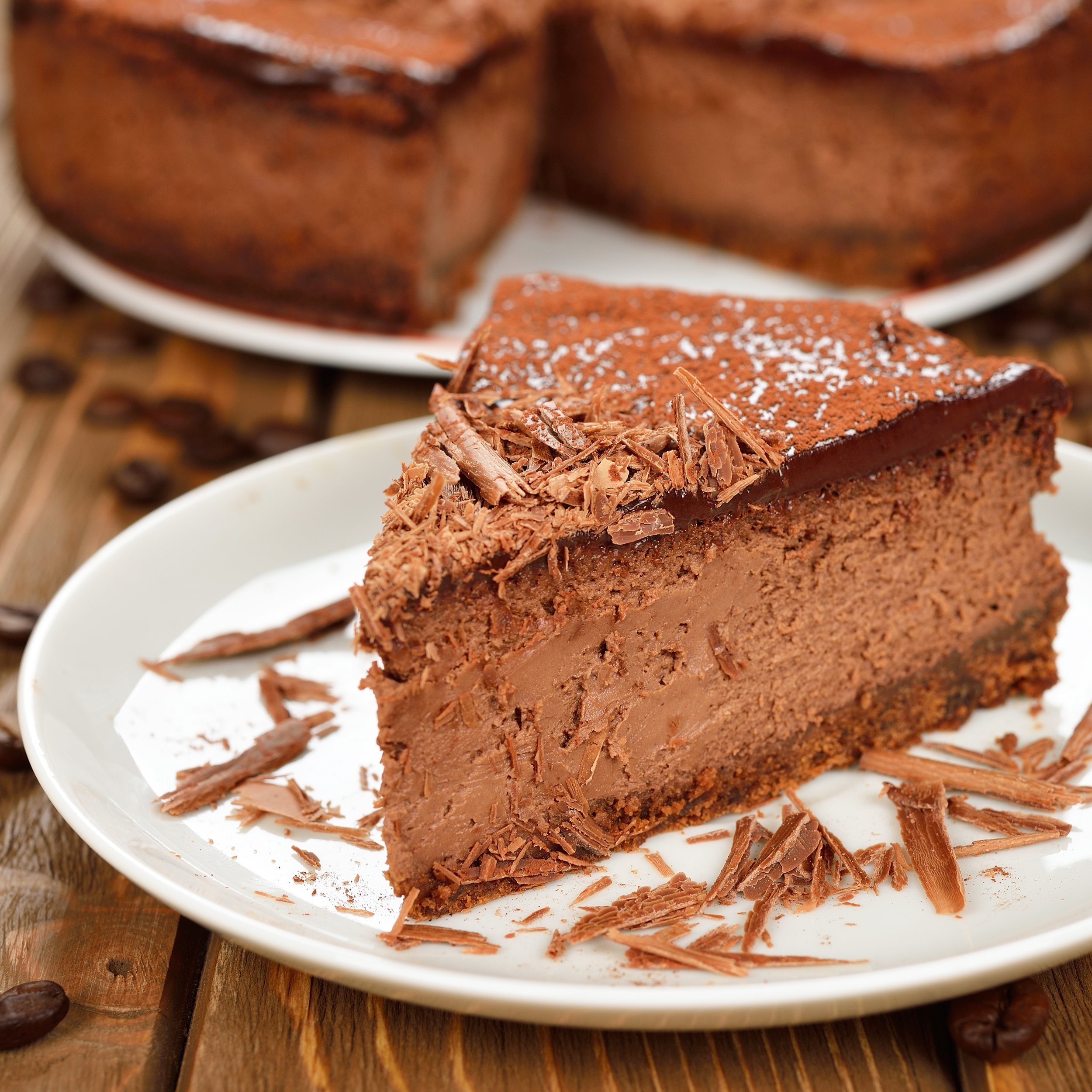 chocolate cheesecake