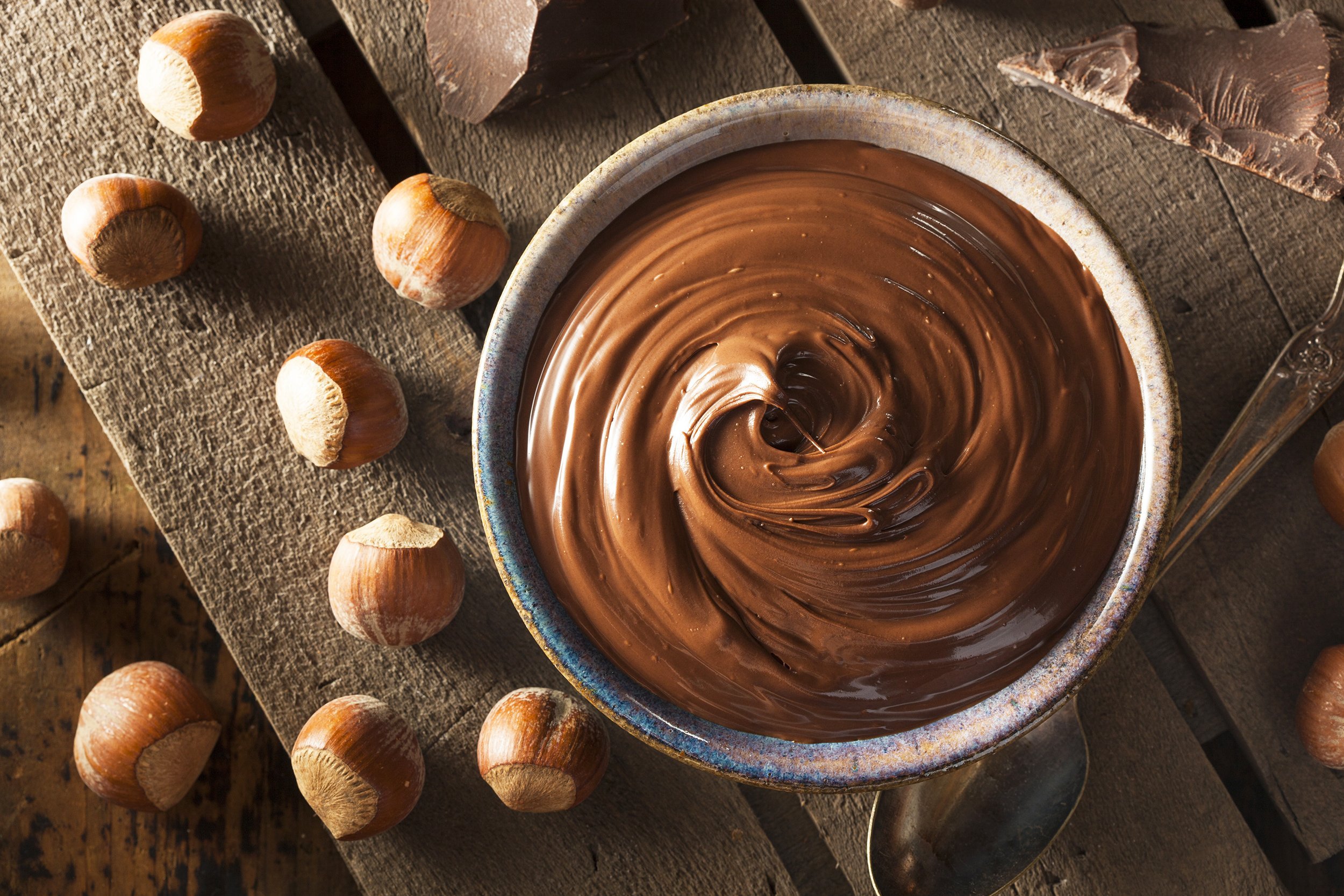 homemade chocolate hazelnut spread