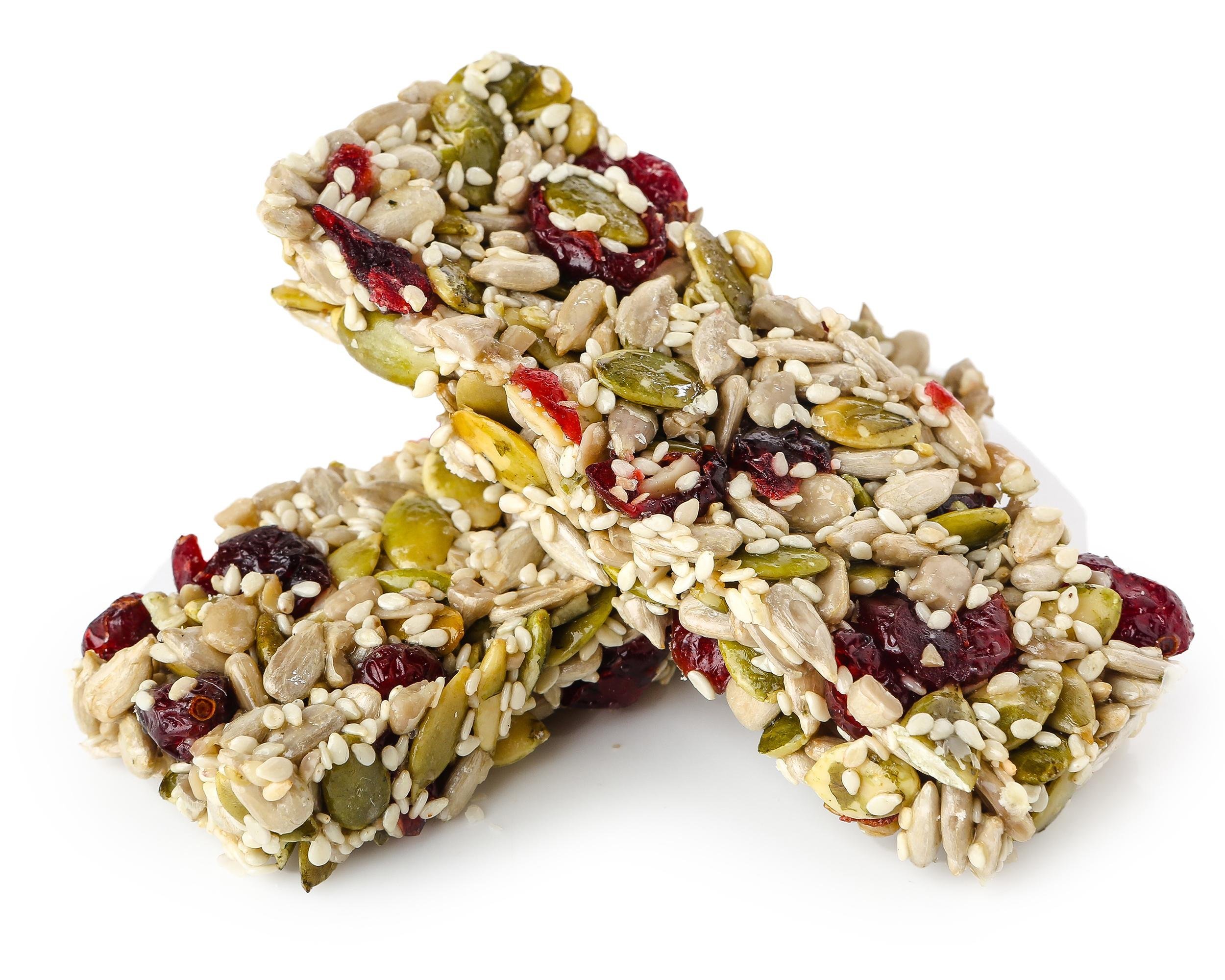 two granola bars