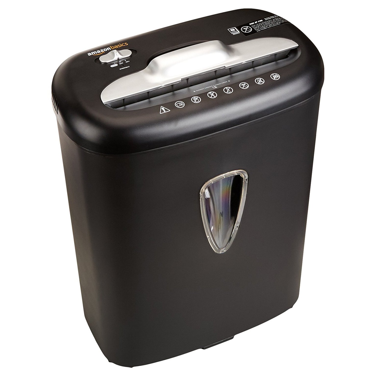 AmazonBasics 8-Sheet Cross-Cut Shredder