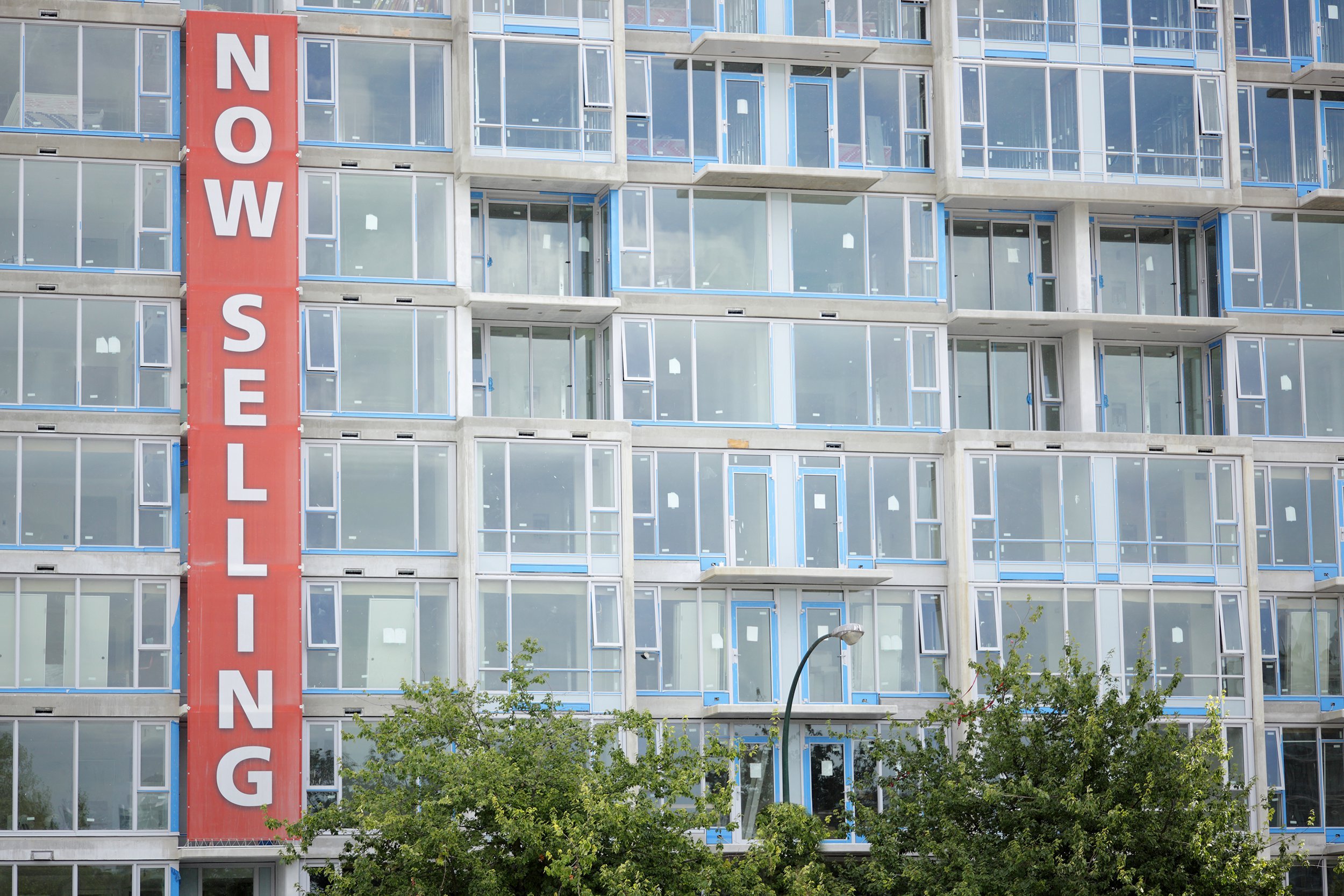 New condo building going up for sale