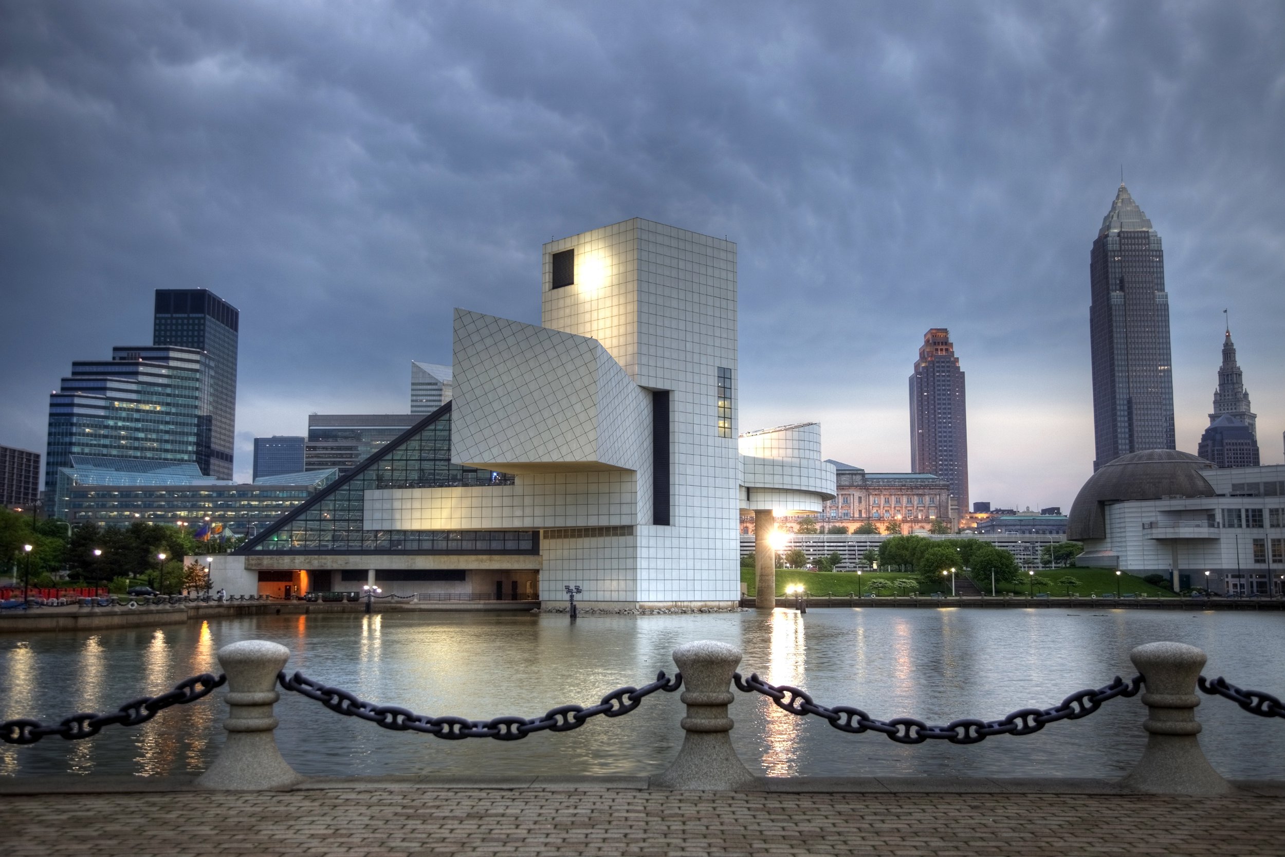 Rock and Roll Hall of Fame in Cleveland, OH