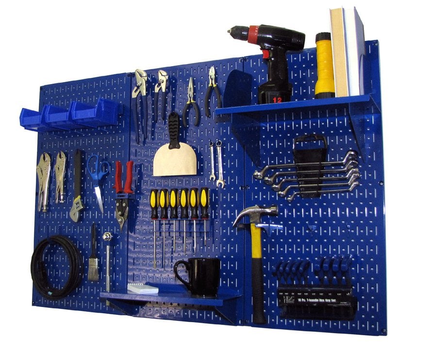 Wall Control 30-Piece Steel Pegboards Kit