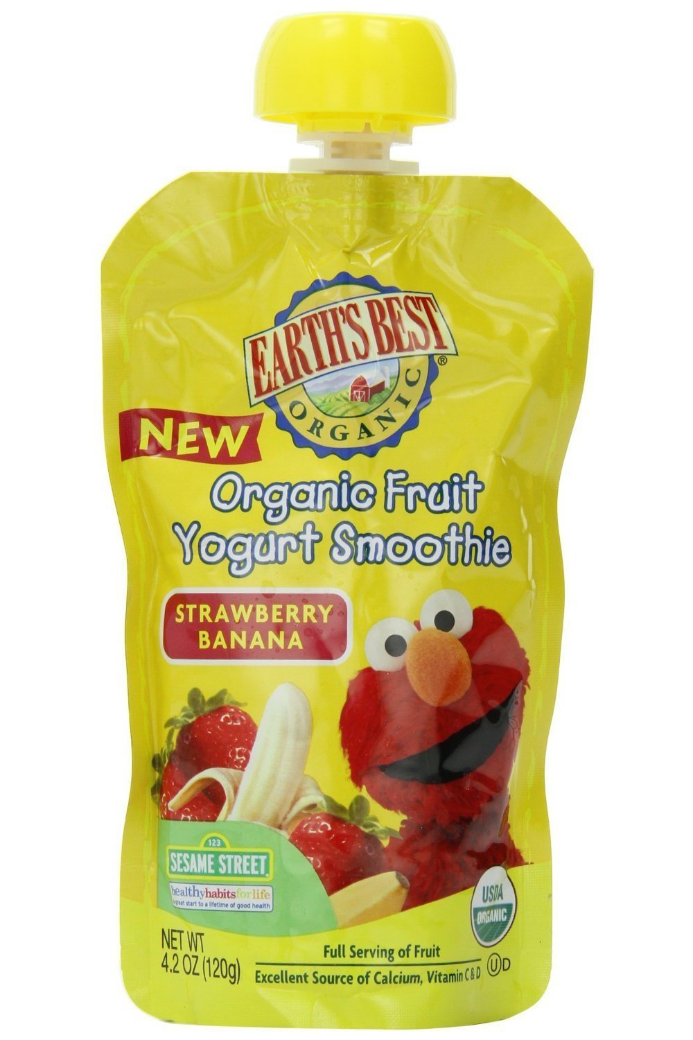 Pouch of baby food