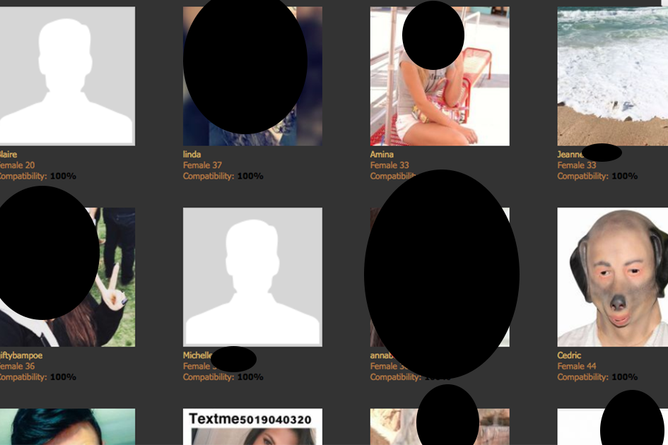 Spam accounts on TrumpSingles