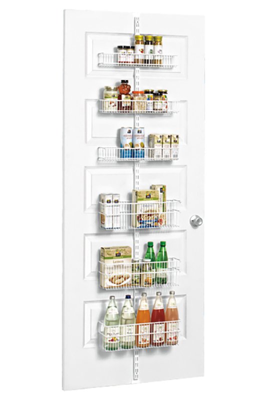 Elfa Utility Pantry Door and Wall Rack