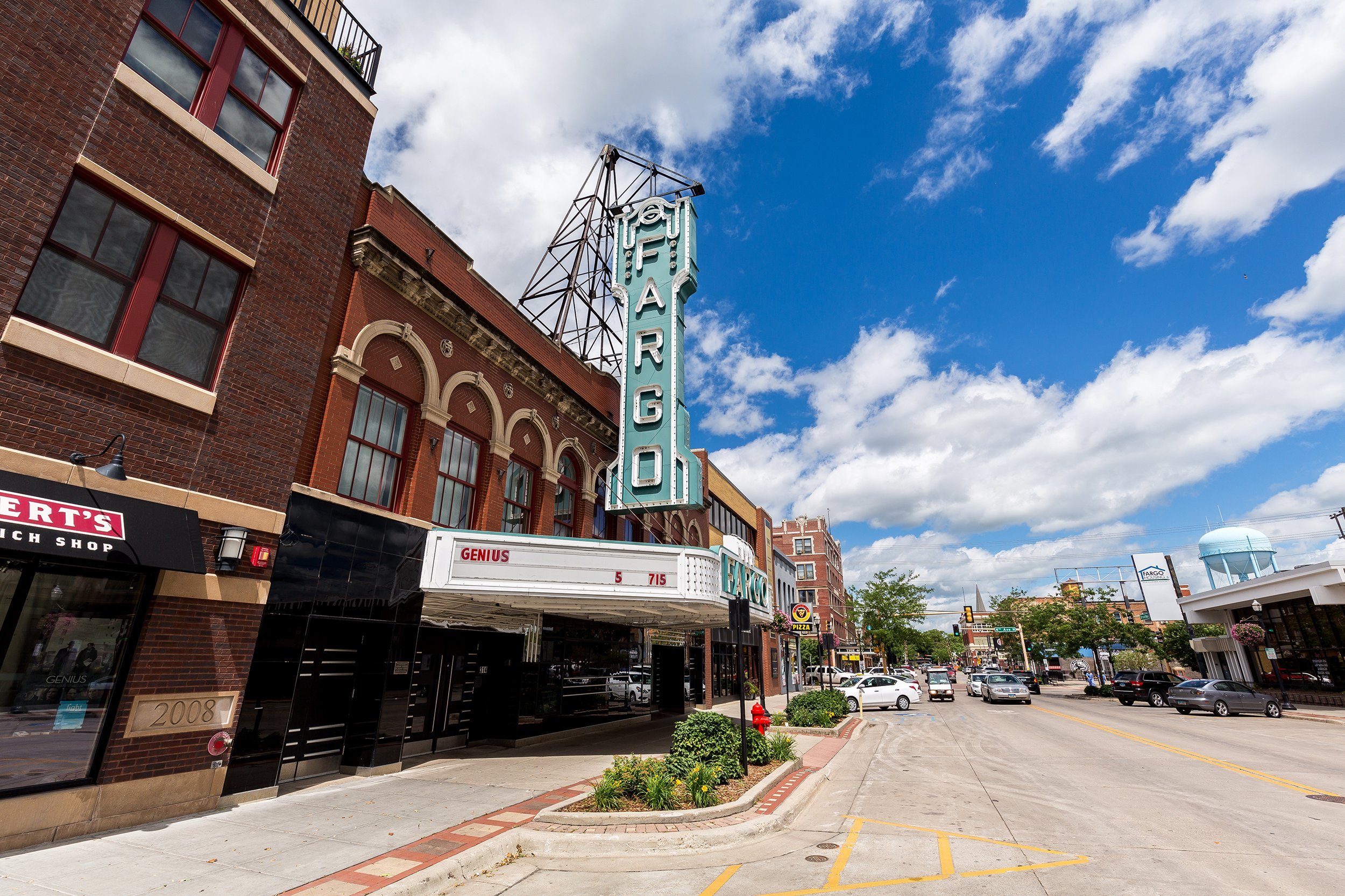 downtown Fargo, North Dakota