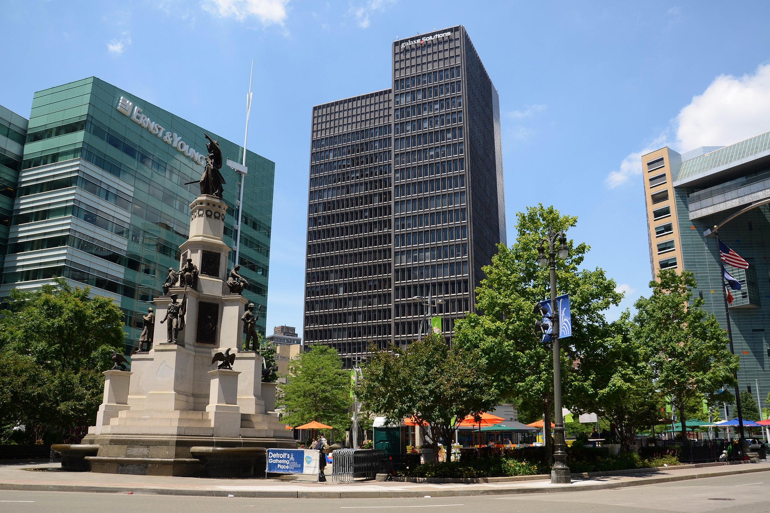 Campus Martius Park, Detroit