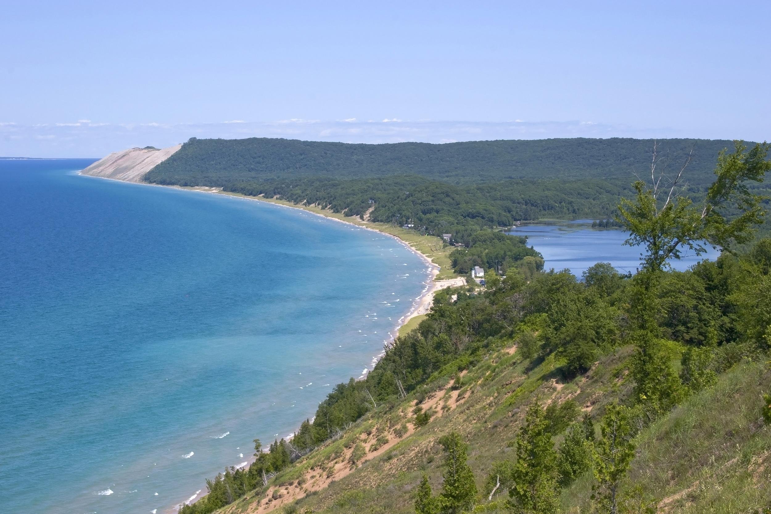 Sleeping Bear Dunes in Michigan