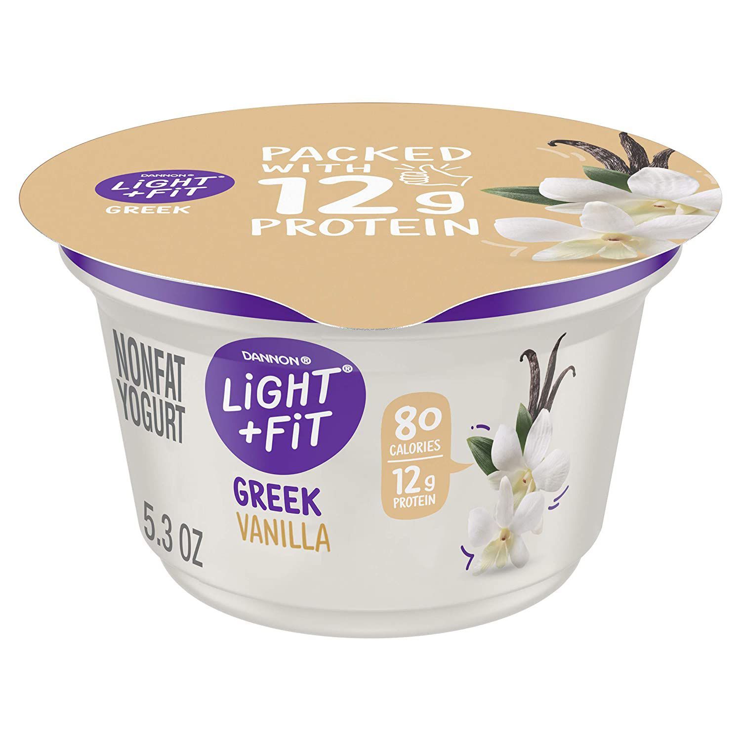 Dannon Light & Fit Yogurt, Vanilla