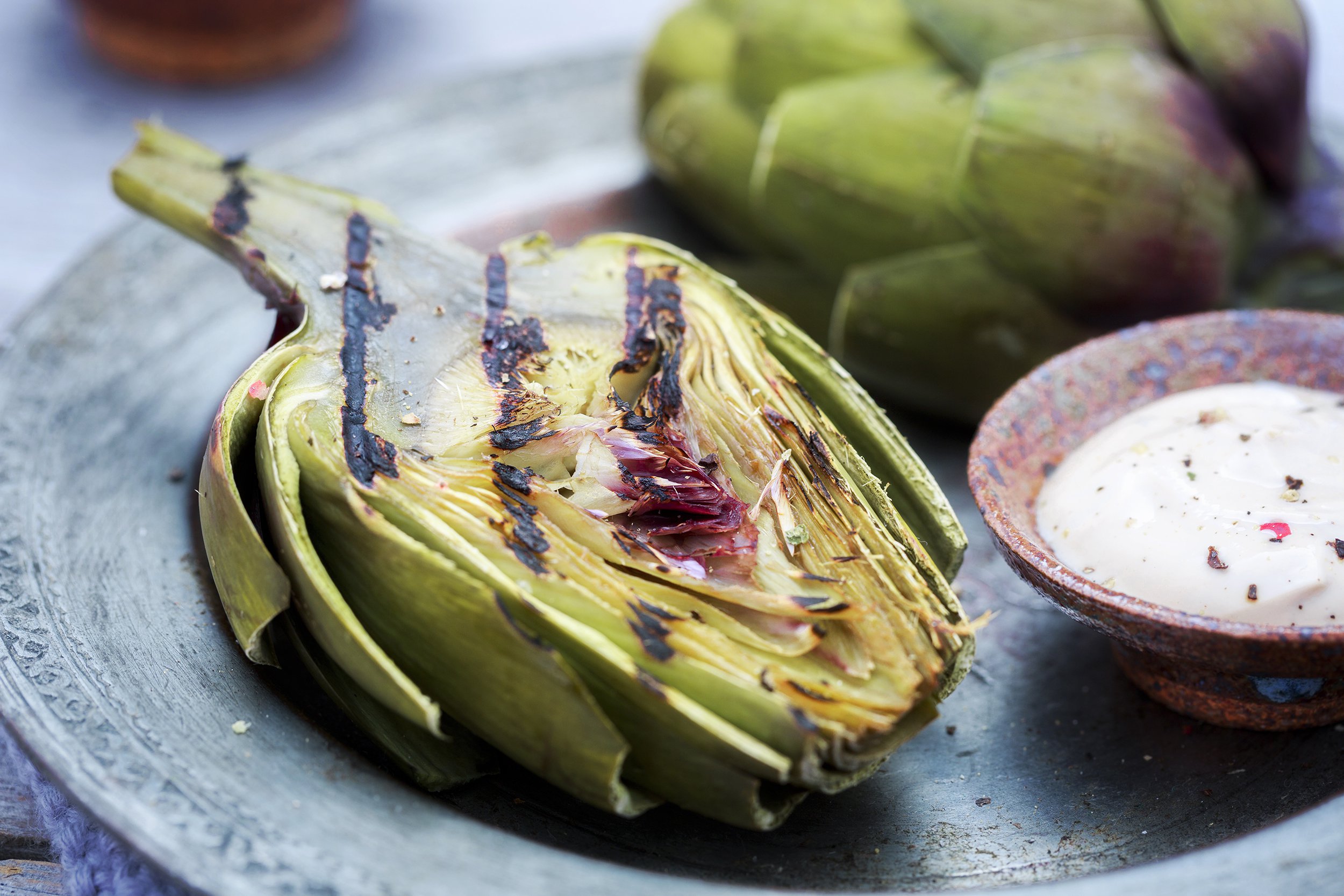 Grilled Artichokes