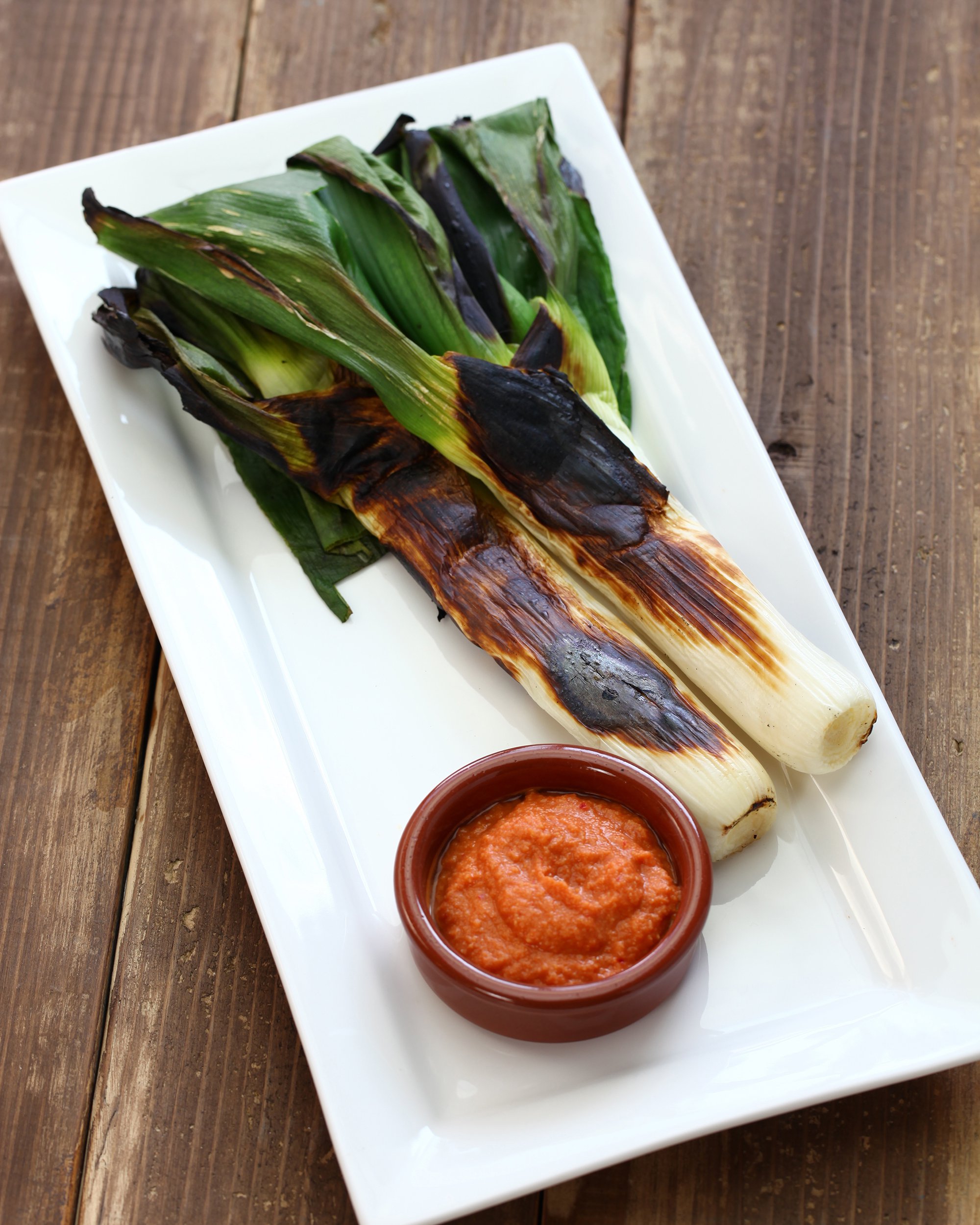 Grilled Leeks