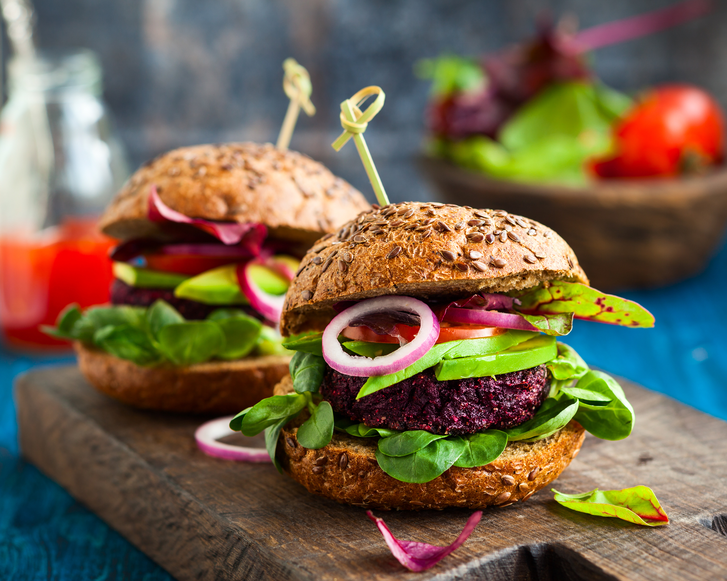 Beet burgers