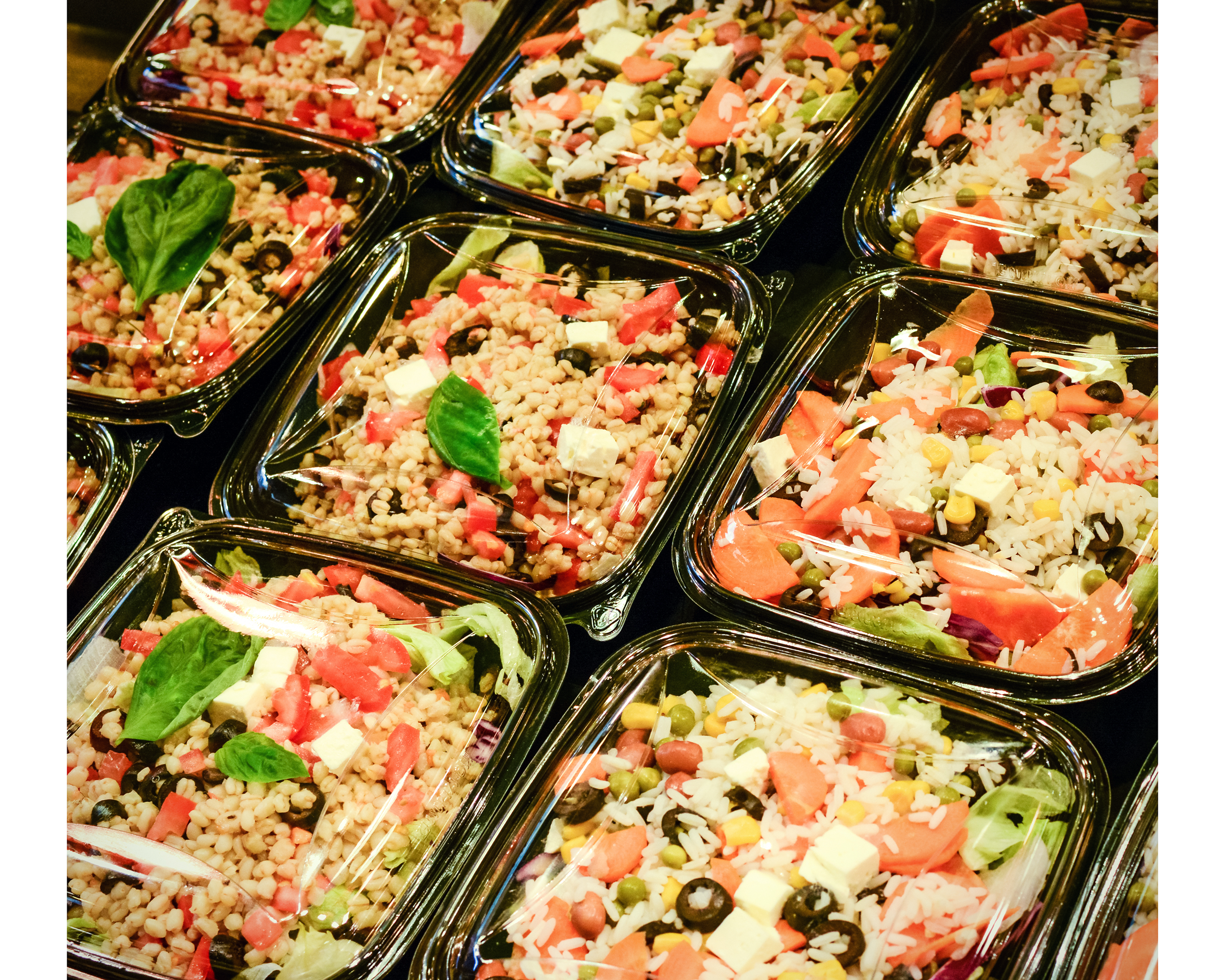 Prepared food section in a store