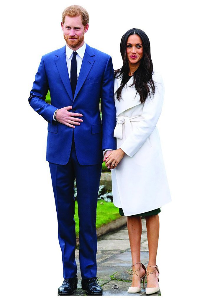 Harry and Meghan Cardboard Cut-Outs