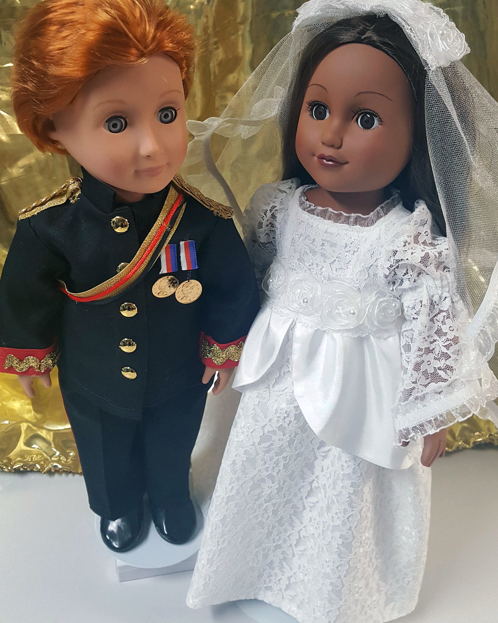 Prince Harry and Meghan Markle-Inspired Dolls