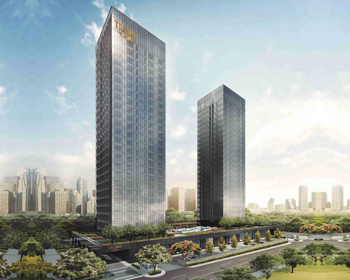 Trump Towers in Pune, India
