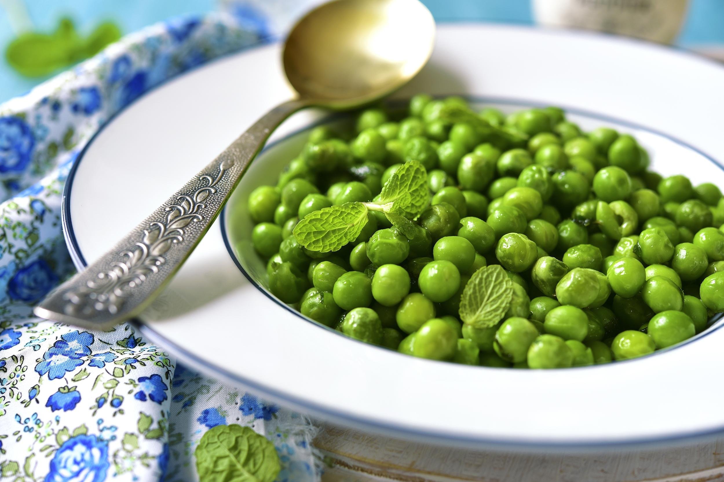 Spring Peas With Mint