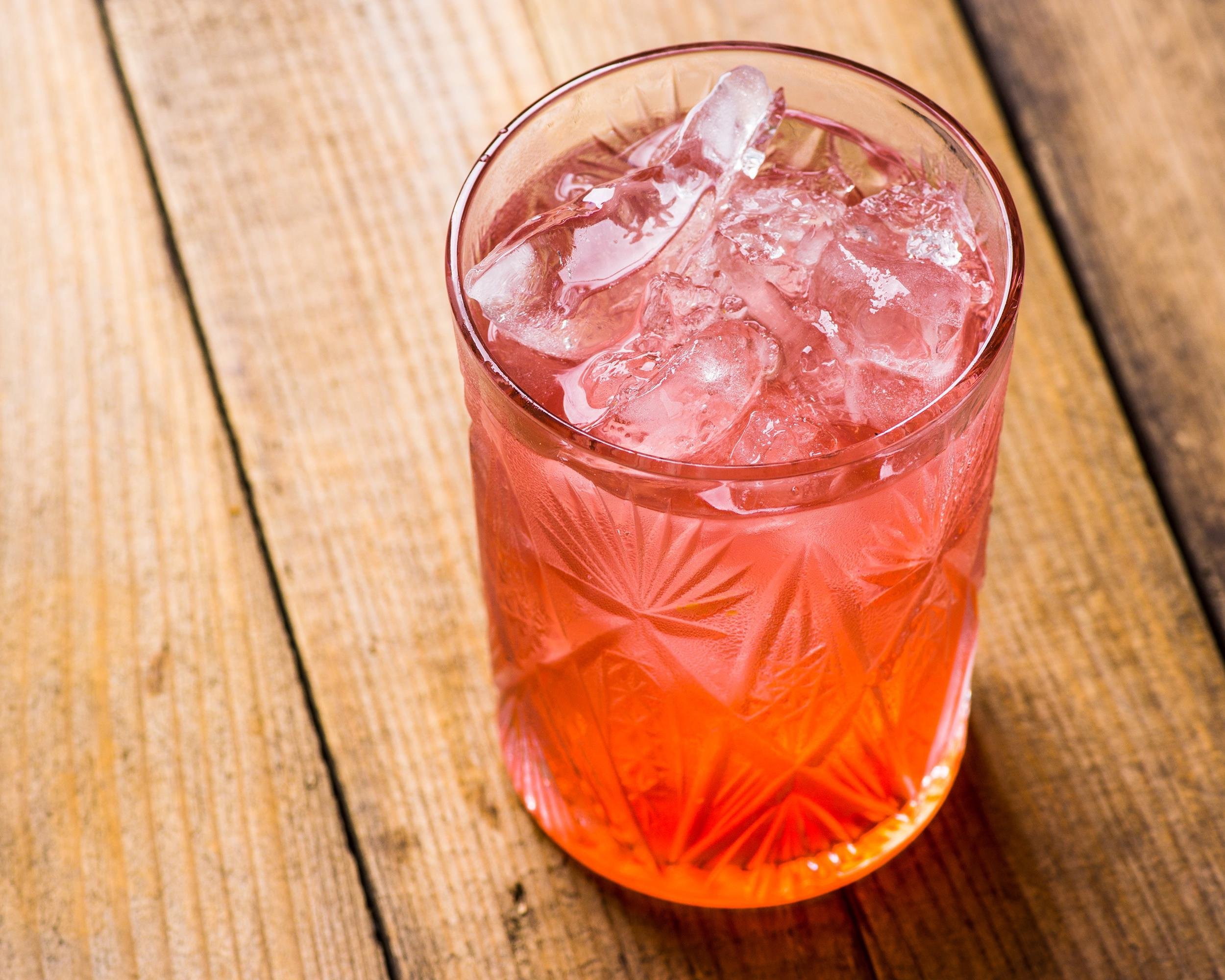 Rhubarb Maple Cocktail
