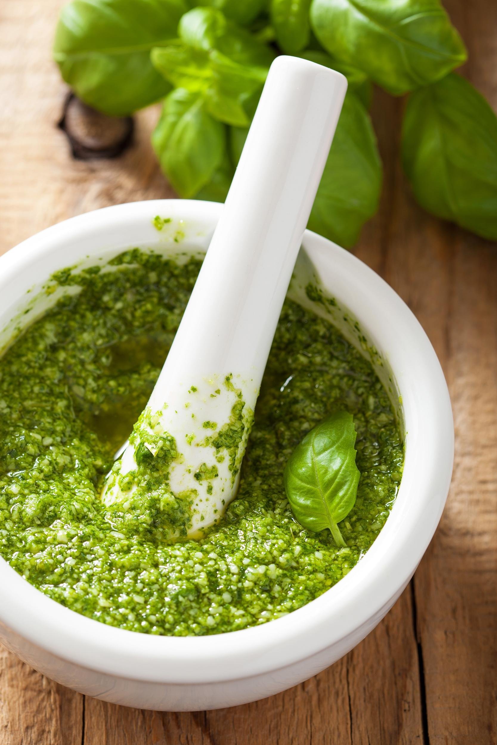 Garlic Scape Pesto