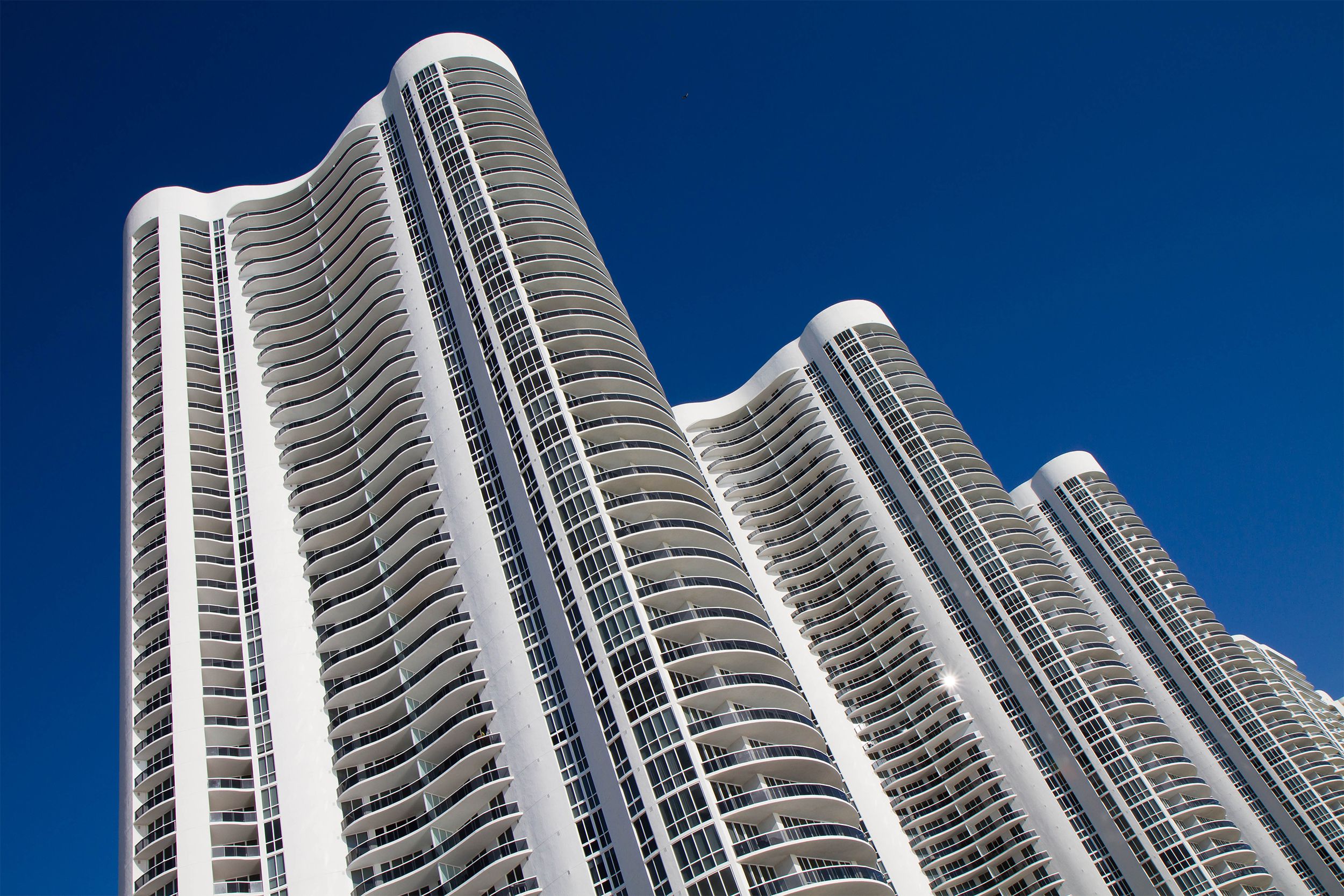 Trump Towers in Sunny Isles Beach, Florida.