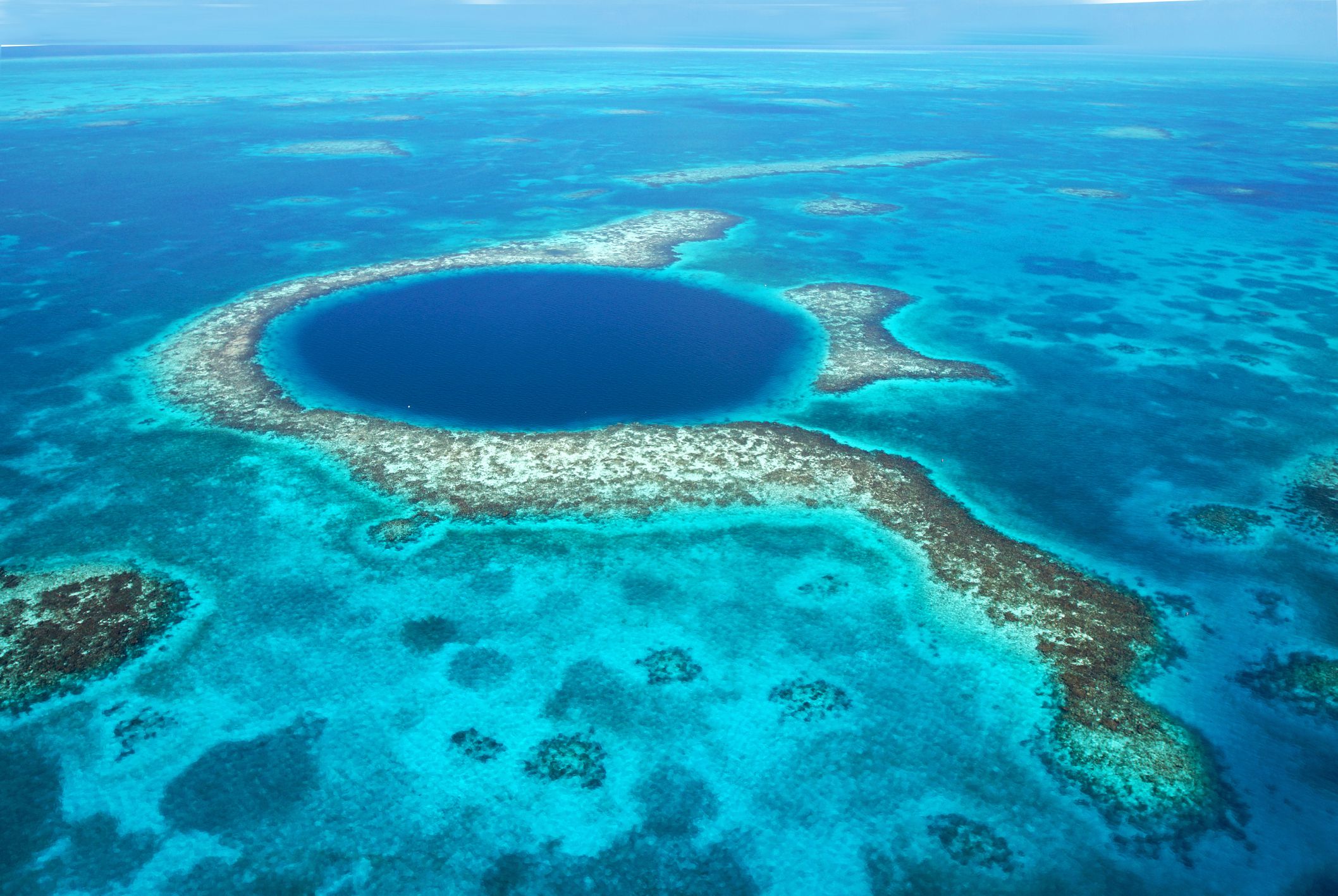 Blue Hole in Belize